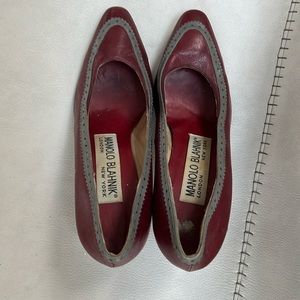 Vintage Manolo Blahnik from the 80’s.